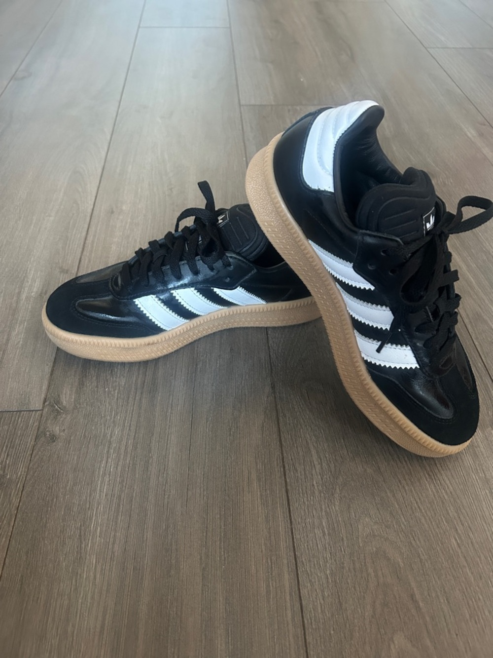 Adidas Originals Samba OG Black White Gum Sneakers Men’s US 7 EU 40 Leather